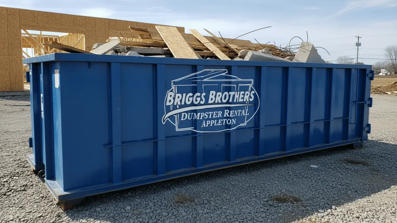 Yard Waste Dumpster Rental in Appleton, WI